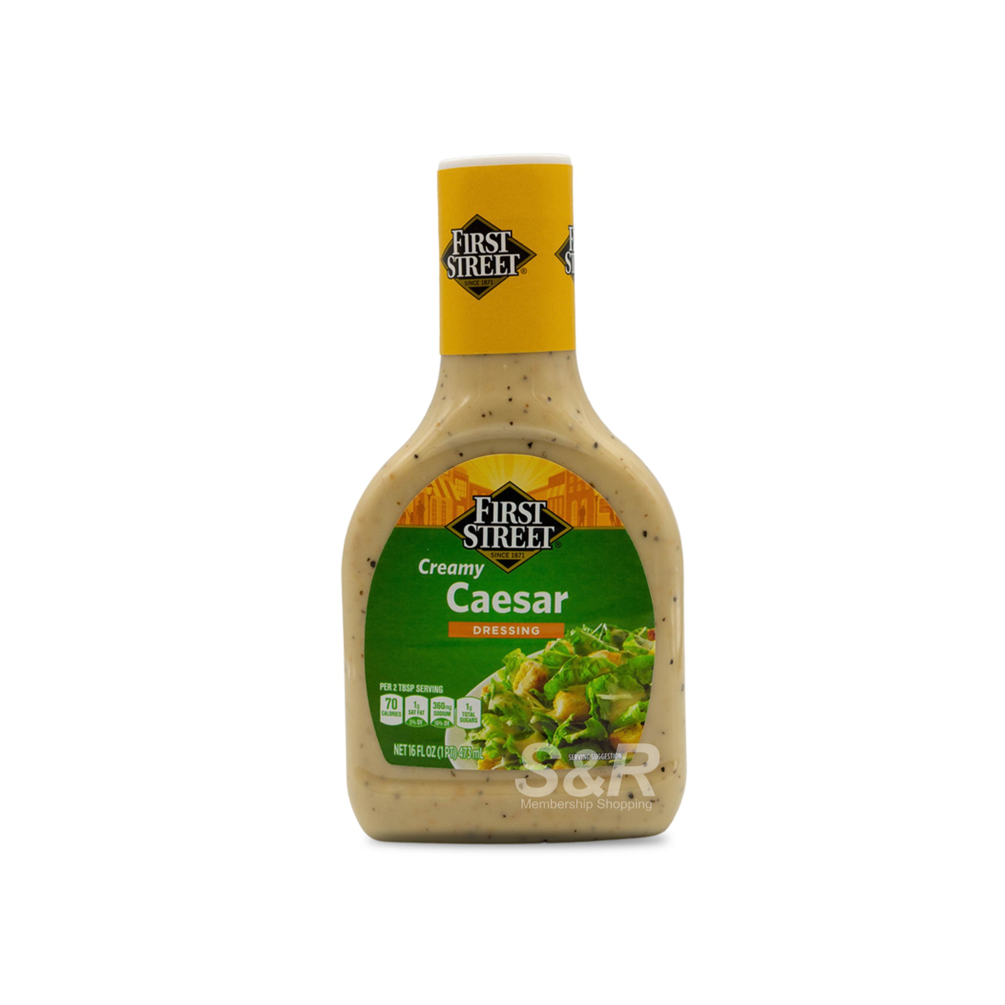 First Street Creamy Caesar Dressing 473mL First Street Creamy Caesar Dressing 473mL